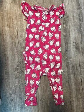 Little Snuggles Hello Kitty Romper 6/12